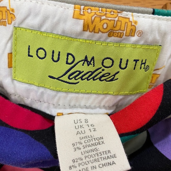 Loudmouth Colorful Polka Dot Skirt - Picture 2 of 2